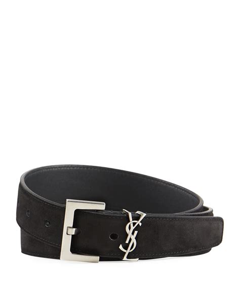 ysl logo belt men|ysl men's belt sale.